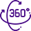 360 degree icon